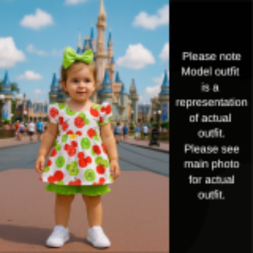 Sweet Minnie Ruffle Short Set - Picture 2 of 4
